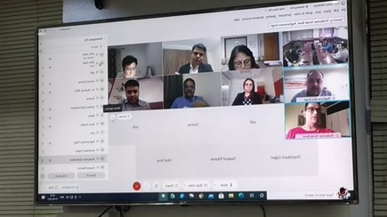 Hon’ble MD SFAC Chaired Go-Live session “Kotak Mahindra Bank” as Payment & Settlement bank for e-NAM– 15.03.2021- 1/2