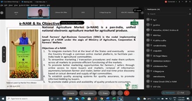 MANAGE (Hyderabad) Status of Integration of FPOs to e-NAM Market in Andhra Pradesh– 2/2